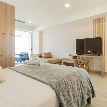 Panoramic Oceanview Loft Near & Airport Apartment Cartagena